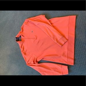 Vinyard Vines Coral Quarter Zip Small
